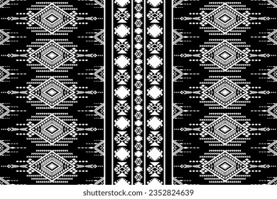 Rustic Seamless Background, Hand drawn abstract seamless pattern, ethnic background,simple style for textiles, banners, wallpapers, vector design.