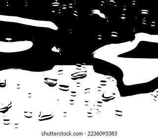 Rustic spalsh vector texture. Abstract background. Weathered surface and shape. Dirty and damaged backdrop. Vector graphic illustration with transparent white. EPS10.