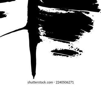 Rustic splash vector texture. Abstract background. Weathered surface and shape. Dirty and damaged backdrop. Vector graphic illustration with transparent white. EPS10.