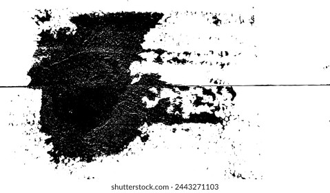 Rustic splash vector texture. Abstract background. Weathered surface and shape. Dirty and damaged backdrop. Vector graphic illustration with transparent white. EPS10.