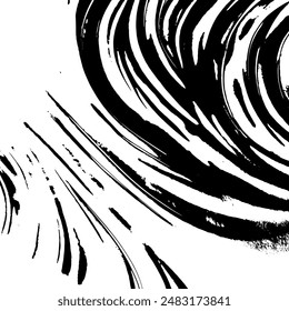 Rustic splash vector texture. Abstract background. Weathered surface and shape. Dirty and damaged backdrop. Vector graphic illustration with transparent white. EPS10.