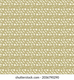 Rustic striped rug, woven in beige and white. Abstract vector.