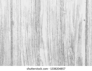 Vector de fondo texturizado de madera blanca rústica