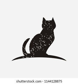 rustic wild animal logo, butterfly elephant wolf dog cat