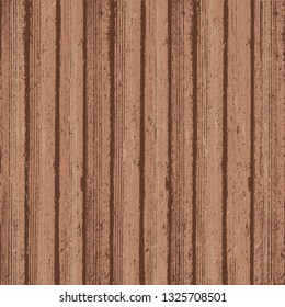 Rustic wood texture background. Aged wood texture. Brown wooden backdrop. Grunge retro vintage flat lay layout. Easy to edit template template for your design projects. Vector illustration.