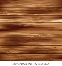 Fundo de textura de madeira rústica com pranchas marrons horizontais e padrão de grãos naturais, ideal para cenários ou projetos de superfície.