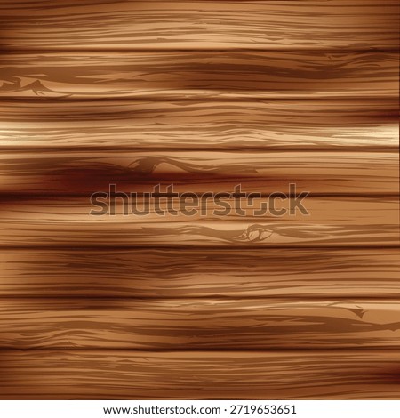 Rustic wood texture background with horizontal brown planks and natural grain pattern, ideal for backdrops or surface designs..