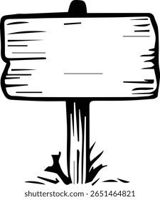 Vetor de madeira rústico Post Sign - Branco Sign Stand, placa para artesanato Cricut, Farmhouse Wall Art, e decoração de casamento
