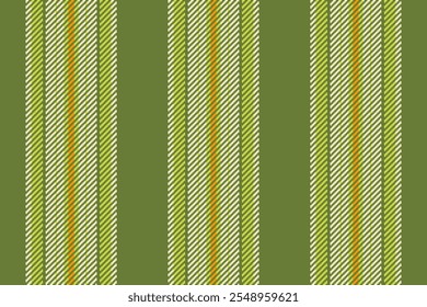 Rustom líneas de la raya textil, sitio textura de fondo de Vector. Escasa Vertical de patrón de tela sin costuras en lima y paleta de colores claros.