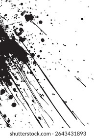 Patrón de Grunge sobre fondo blanco para Industrial, envejecido o Diseños técnicos