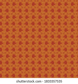 Rusty colored abstract seamless vector pattern. Surface pritn design for fabrics, textiles, stationery, scrapbook paper, gift wrap, home decor, wallpaper, gift wrap, and packaging.