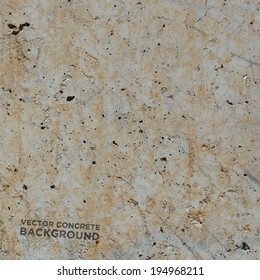 Rusty Concrete texture, vector background