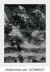 Rusty grunge texture vertical background. Abstract colored grungy pattern. Rusted vector texture.