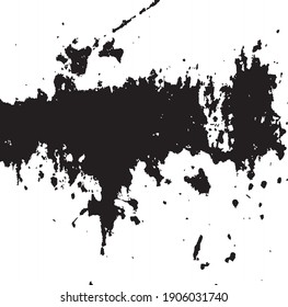 Rusty iron. Design element. Background texture, vector illustration.