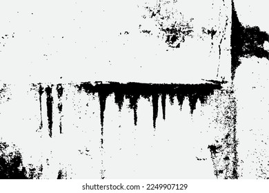 rusty iron texture background in black and white color EPS vector format 