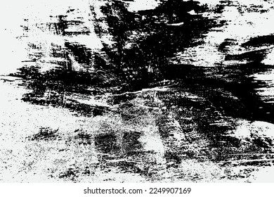 fondo de textura de hierro oxidado en formato vectorial EPS de color blanco y negro 