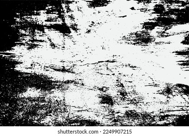 rusty iron texture background in black and white color EPS vector format 