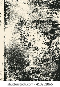 rusty metal. abstract background. grunge texture. vector illustration.