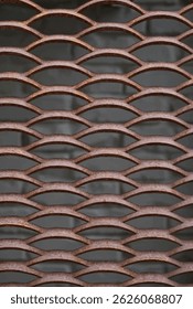rusty metal mesh texture in vector format