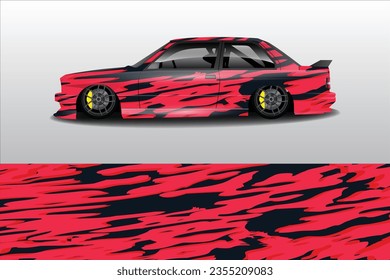 Rusty metal texture Car wrap design vector