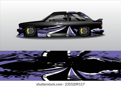 Rusty metal texture Car wrap design vector