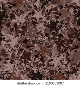 Rusty seamless camouflage with five-pointed stars.