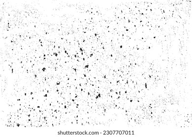 Rusty stained surface and concrete texture vector. Abstract grain and dust background grunge effect. Black and white grimy wall texture vector. Metal and gritty wall surface texture design.