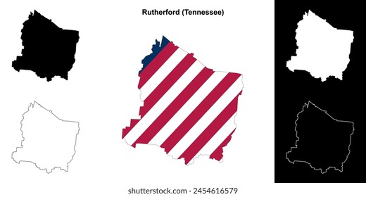Mapa de Rutherford County (Tennessee)