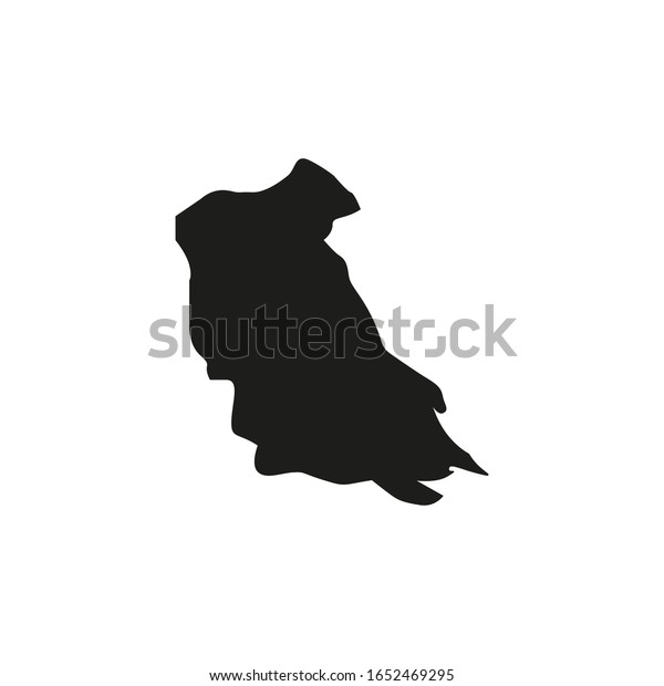 Rutsiro Region Map Rwanda Country Stock Vector (Royalty Free ...
