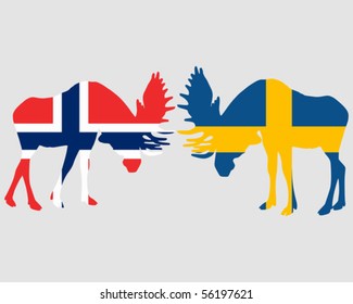 Rutting mooses