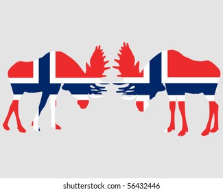 Rutting mooses