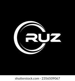 RUZ Logo Design, Inspiration for a Unique Identity. Modern Elegance and Creative Design. Watermark Your Success with the Striking this Logo.