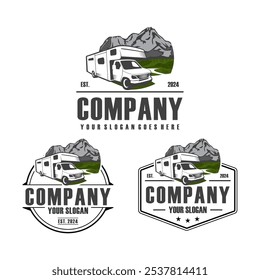 rv aventura logotipo, caravana logotipo do carro