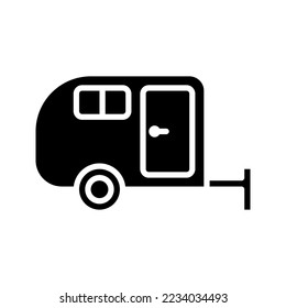 RV icon. sign for mobile concept and web design. vector illustration