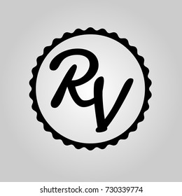 RV Letters Logo