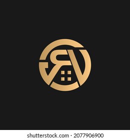 rv logo vector, rv home vector