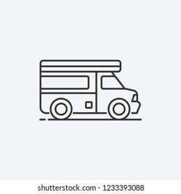 RV Modern Simple UI Vector Icon