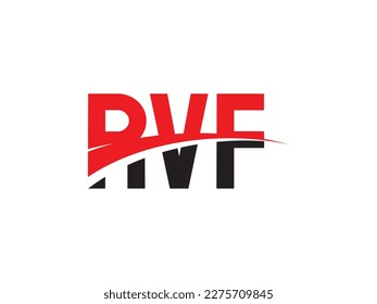 RVF Letter Initial Logo Design Vector Illustration