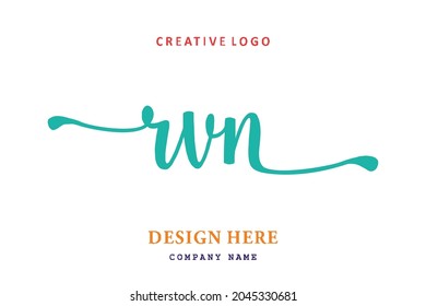El logotipo de la inscripción RVN es sencillo, fácil de entender y con autoridad