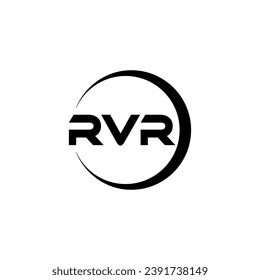 RVR Letter Logo Design, Inspiration for a Unique Identity. Modern Elegance and Creative Design. Watermark Your Success with the Striking this Logo.