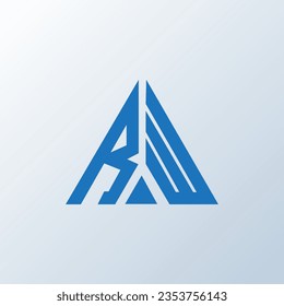 RW letter logo creative design. RW unique design.
