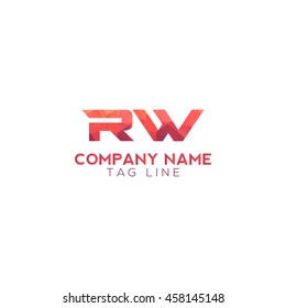 rw polygonal logo