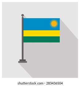 Rwanda Country flag