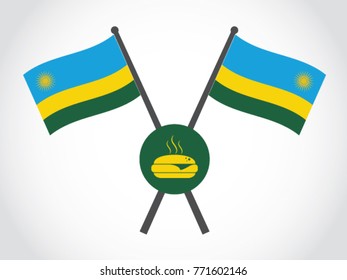 Rwanda Emblem Burger