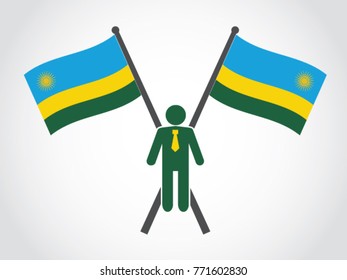 Rwanda Emblem Businessman