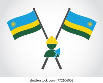 Rwanda Emblem Labor