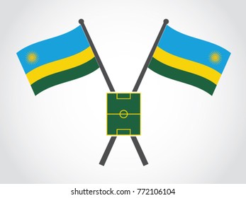 Rwanda Emblem Match Soccer