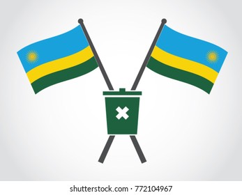 Rwanda Emblem Trash