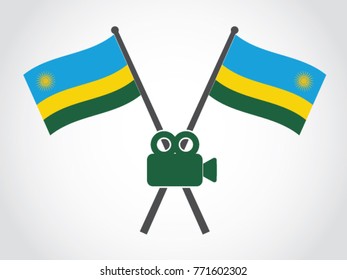 Rwanda Emblem Video Camera