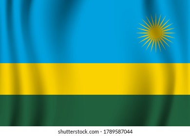 Rwanda flag image vector. EPS.file.